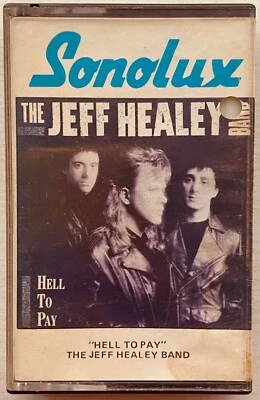 The Jeff Healey Band - Hell To Pay - Rare Original Cassette Colombia 1990 - Image 1 of 4