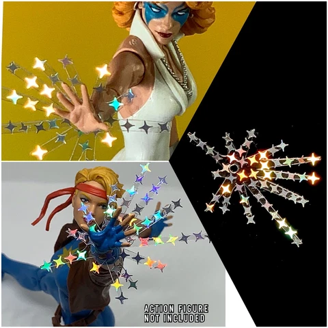 Marvel Legends Dazzler Custom Sonic Blast Effect Cover