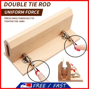 Wood Leathercraft Hand Stitching Pony Leather Craft Clamp Sewing DIY Crafts Tool - Picture 1 of 9