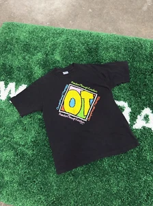 Camiseta Negra "OT" Terapia Ocupacional Años 90 De Colección Grande Salud - Imagen 1 de 5