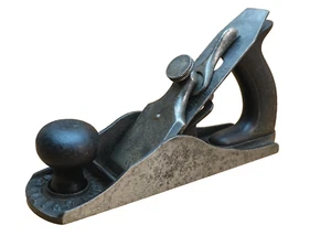 ANTIQUE CHAPLIN'S IMPROVED SMOOTH PLANE:  3 C SIZE. HARD RUBBER HANDLE - Picture 1 of 16