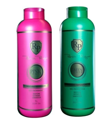 Kit Tóner Verde + Rosa 1L Robson Peluquero Profesional Foto 1 de 4