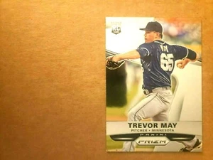 2015 Panini PRIZM - Trevor May - ROOKIE CARD #198 - NICE CARD - NRMNT/MINT - Picture 1 of 6