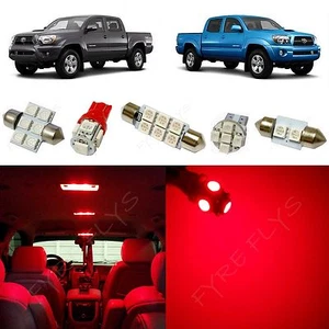Kit de 7 luces LED rojas equipamiento interior para Toyota Tacoma TT3R 2005-2015 - Imagen 1 de 6