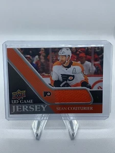 2020-21 Upper Deck Series 1 UD Game Jersey SEAN COUTURIER # GJ-SC - Picture 1 of 2