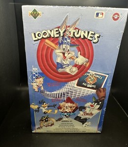 1990 Upper Deck Looney Tunes Comic Ball Series 1 Baseball Sealed Box 36 Packs