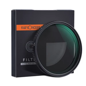 K&F concept 82mm ND filter Variable Neutral Density ND8 to ND128 NO X Spot - Picture 1 of 7