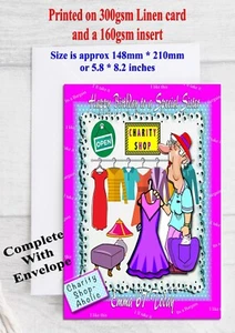 Funny Personalised Birthday Card Mum Grandmother Aunt Sister Wife Friend - Picture 1 of 3