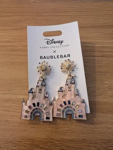Walt Disney World 50th Anniversary Castle by Baublebar Earrings READ - Picture 1 of 9