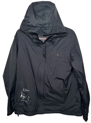 CHAQUETA PARA MUJER PARADOX con capucha para ropa de lluvia talla XL negra bolsillos con cremallera cortavientos UPF Foto 1 de 4
