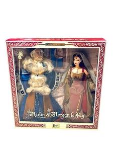 Merlin & Morgan Le Fay 2000 Barbie Ken Doll Magic & Mystery Collection 27287 NIB - Picture 1 of 9