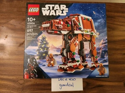 LEGO Star Wars Gingerbread AT-AT 40806 Nuevo en Caja Sellada Foto 1 de 2