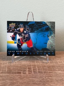2025-26 Upper Deck Series 1 Compositions Speckle Sean Monahan #CMP-3 CBJ - Picture 1 of 2