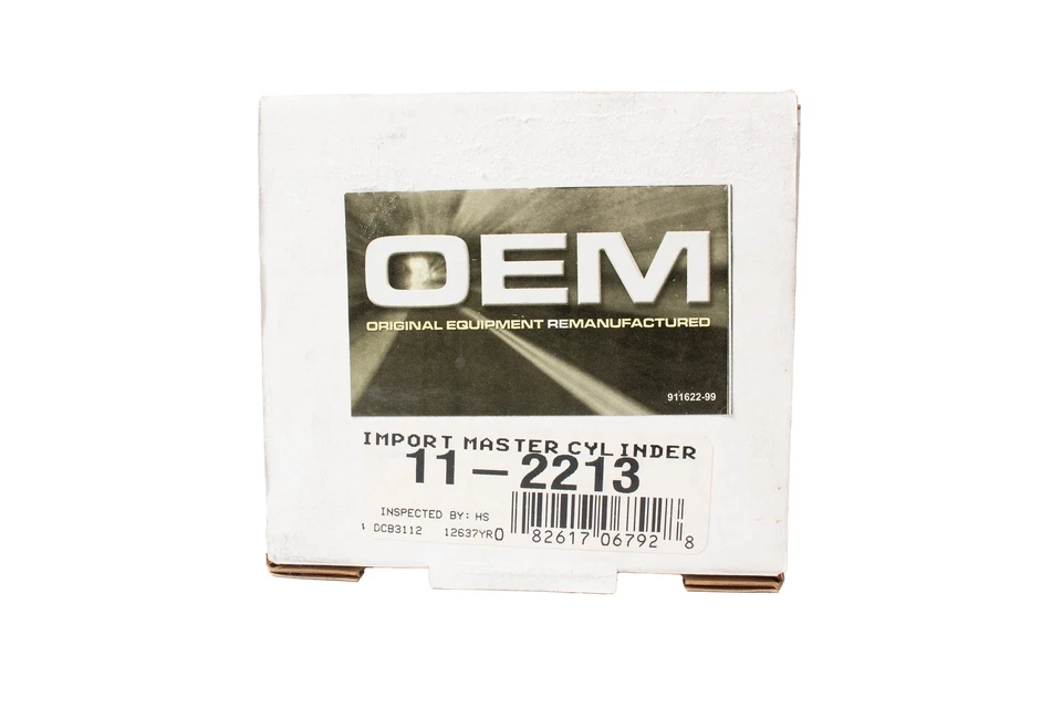 Cilindro maestro de freno Wearever apto para Mazda 323 Mercury Tracer 1987-89 parte 11-2213 Foto 1 de 4