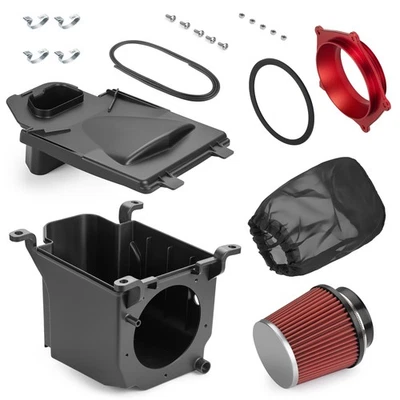 Air Filter Kit & Air Box Case w/ Cover Cap Seal For Yamaha YFZ450 YFZ450X - Image 1 of 4