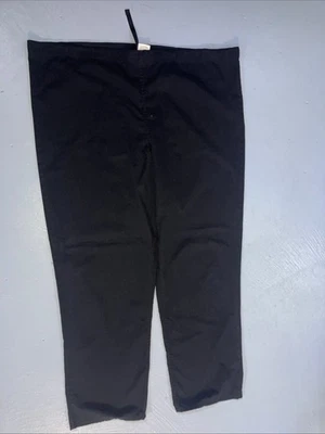 Pantalones Médicos Negros Talla Grande B129 Foto 1 de 4