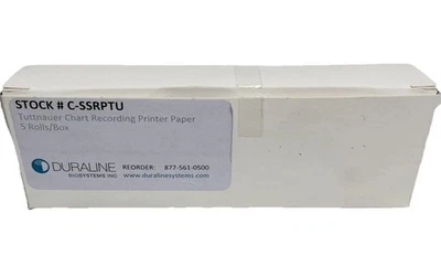 Rollos de papel para impresora Duraline C-SSRPTU para Tuttnauer - Caja de 4 Foto 1 de 4