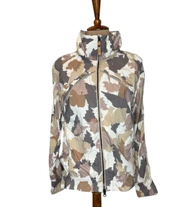 Indygena Podroz Pastel Camo Lightweight Packable Jacket Stowaway Hood Small - Picture 1 of 7