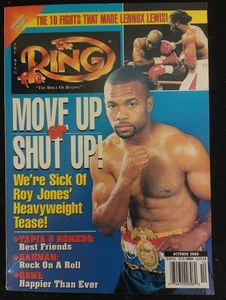 The Ring Magazine 2000 Oct ROY JONES JR NMt - Picture 1 of 1