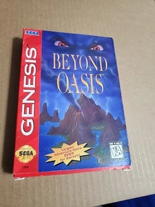 Beyond Oasis (Sega Genesis, 1995) CIB Complete /w Manual TESTED WORKS - Picture 1 of 6