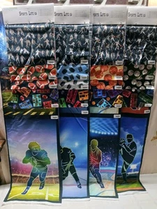 Robert Kaufman "SPORTS LIFE" Fabric Panel Sets/ Cotton / Lot Of 4 Sets - Picture 1 of 14