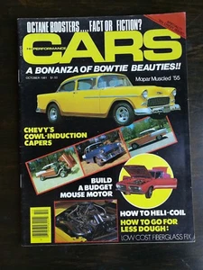 Hi-Performance Cars Magazine October 1981 - Dodge Dart - Plymouth Cuda - Mopar - Picture 1 of 2