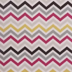 Ipanema Zig Zag Fabric | Chevron | Cushions Upholstery Per metre Clearance - Picture 1 of 5