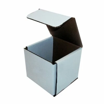 4x3x2 White Corrugated Shipping Mailer Shipping Packing Box Boxes 50 100 To 2000 - Image 1 of 3