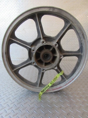 1983 83 KAWASAKI KZ550A KZ 550A 550 REAR RIM - Image 1 of 4