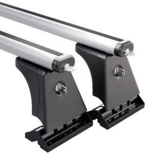Roof Bars M103B Aero 120cm (Pair of) For Volkswagen Caddy mk II Pickup 2D (96-03 - Picture 1 of 13
