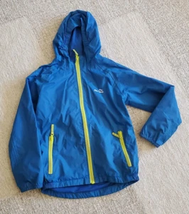 Peter Storm 9-10 years Hooded jacket Blue Boys Light Showers - Picture 1 of 4