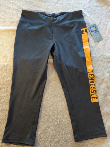 TENNESSEE Volunteers Proedge Gray Leggings Capri Yoga Pants Juniors Medium 7 9 Cover