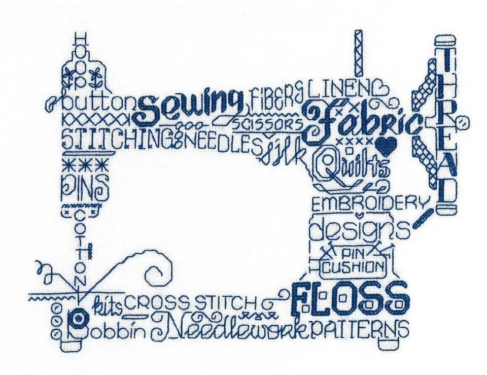 Ursula Michael Imaginating Counted Cross Stitch Kit ~ Let's Sew ~ - Image 1 of 1