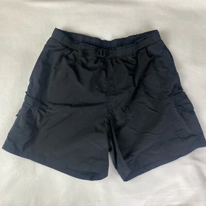 Columbia Mujer Negro Plano Bolsillos Frontales Senderismo Pantalones Cortos Atléticos 5.5” Entrepierna Talla M - Imagen 1 de 7