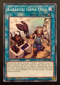 Aceite IGAS-EN058 Karakuri Gama - Común - 1a Edición - Yugioh - Imagen 1 de 3