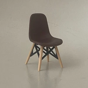 Miniature Mid Century Modern MCM Molded Side Chair 1:12 Scale Made in JAPAN NEW - Picture 1 of 7