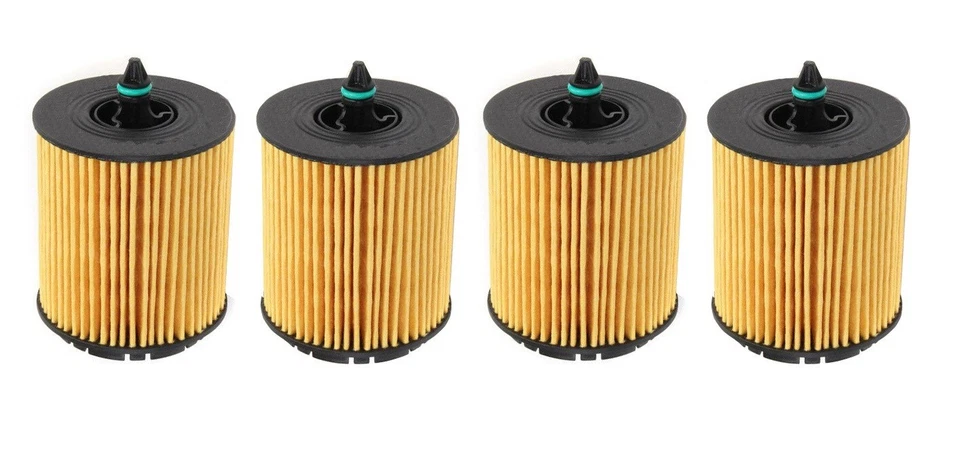 Genuine Set of 4 Engine Oil Filters 12605566 for Saab 9-3 9-3x 9-5 - Image 1 of 1