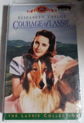 Elizabeth Taylor Courage of Lassie VHS 1998 Clamshell NEW and Sealed RARE - Image 1 of 4