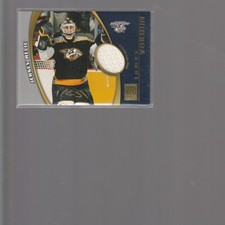 2001-02 Topps Reserve Game-Worn Jerseys Tomas Vokoun #TR-TV predators