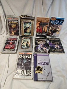 Lot Of 10 Fantasy Audio Books: Forgotten Realms, Dragon Lance, Frankenstein Etc. - Picture 1 of 6