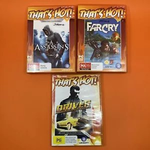 That’s Hot PC Bundle - Assassin’s Creed, Farcry & Driver DVD PC Windows - Picture 1 of 10