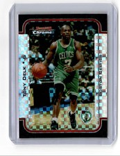 2003-04 Bowman Chrome X-fractors Tony Delk 105/150 Boston Celtics #79