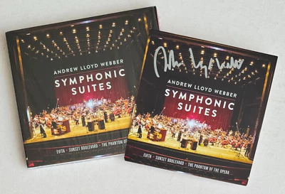 ANDREW LLOYD WEBBER * SYMPHONIC SUITES * CD w/ SIGNED ART CARD * BN! * EVITA - Image 1 of 4