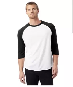 Herren Alternative Earth Apparel Raglan Baseball T-Shirt, XL - Neu ohne Etikett - Bild 1 von 1