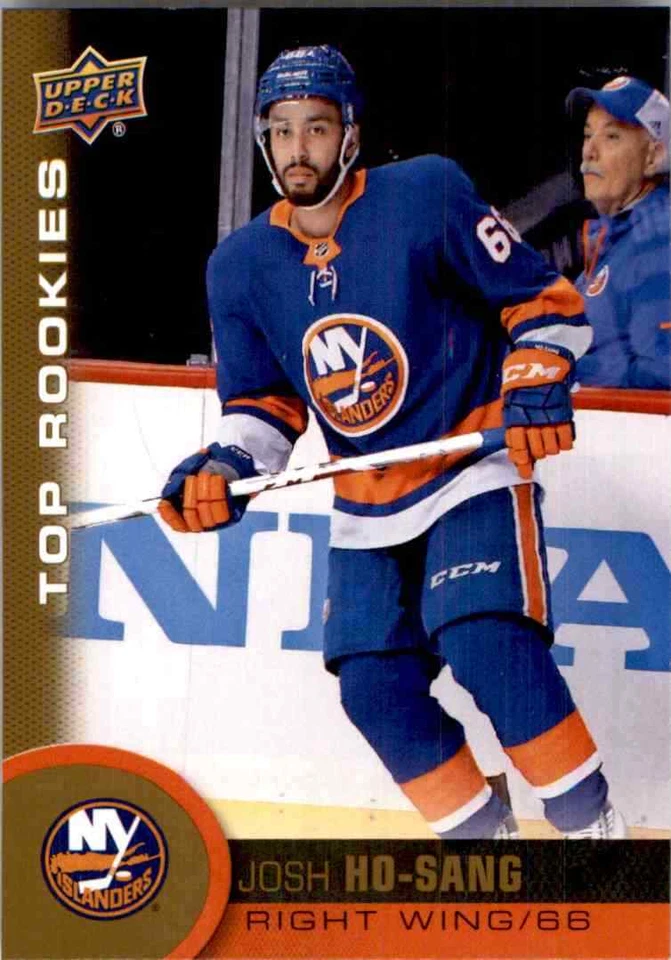 2017-18 Upper Deck Top Rookies Gold Josh Ho-Sang RC #TR-7 - Image 1 of 2
