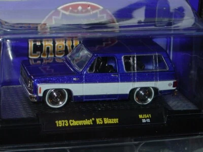 M2 MACHINES 1973 CHEVROLET CHEVY K5 BLAZER COLLECTIBLE TRUCK -Purple, MIP - Image 1 of 3
