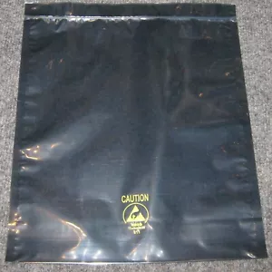 5 X Static Shielding Bags w/ Reclosable Seal - 10" x 12" - 25 cm x 30 cm - 3 Mil - Picture 1 of 4
