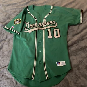 Maglia vintage Russell Pony League squadra torneo Greensboro taglia 42 #10 - Foto 1 di 5