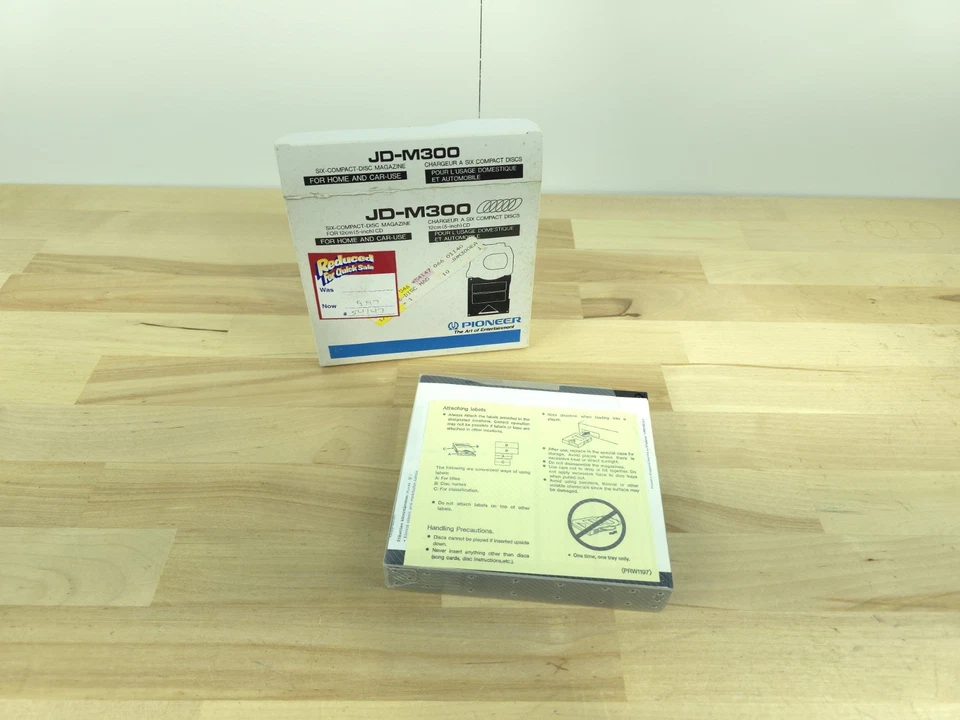 Pioneer JD-M300 Six-Compact-Disc Magazine 12 cm (5-inch) for Home & Car Use - Image 1 of 4