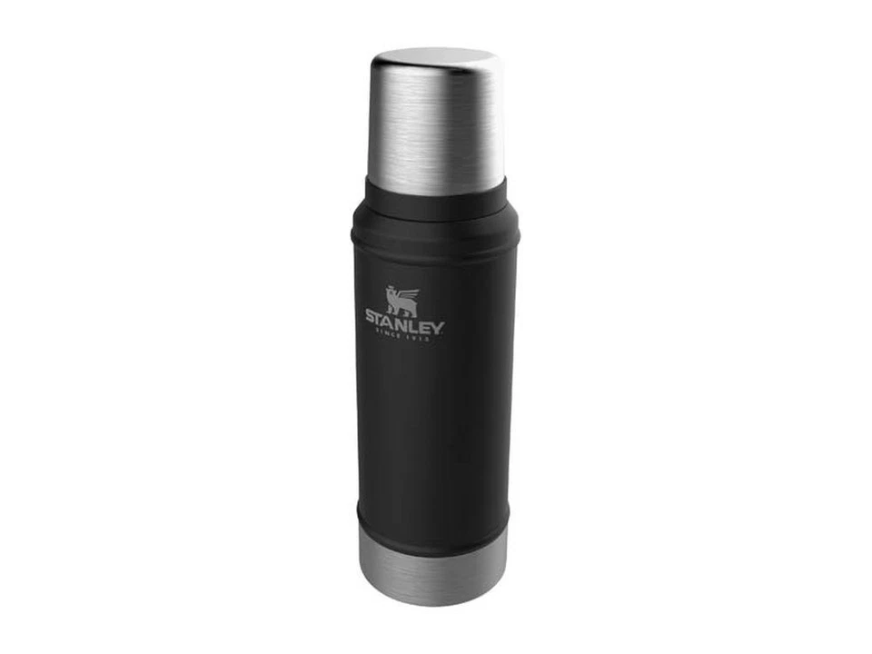 Stanley Classic Vakuum 0 75l Thermobecher Trinkbecher schwarz
